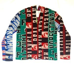 ‼️Maison Martin Margiela x H&M soccer scarf sweater‼️